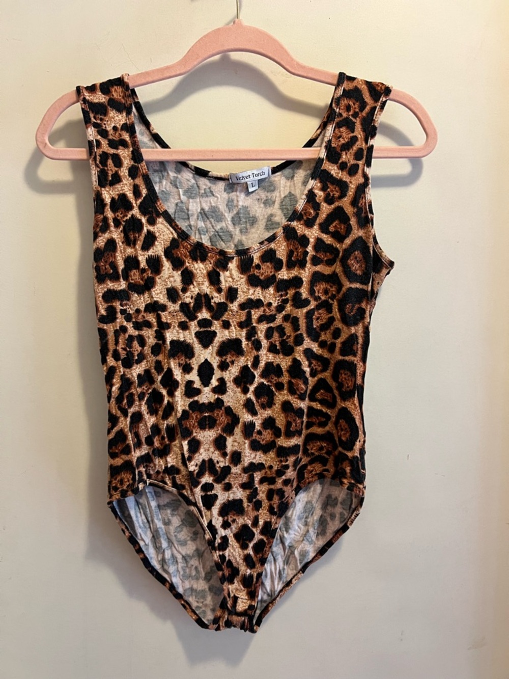 Leopard Sleeveless Bodysuit 🐆